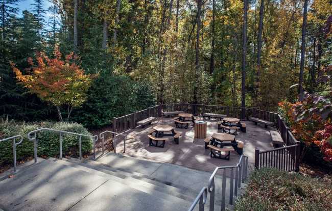Patio across from Stonebridge I and II